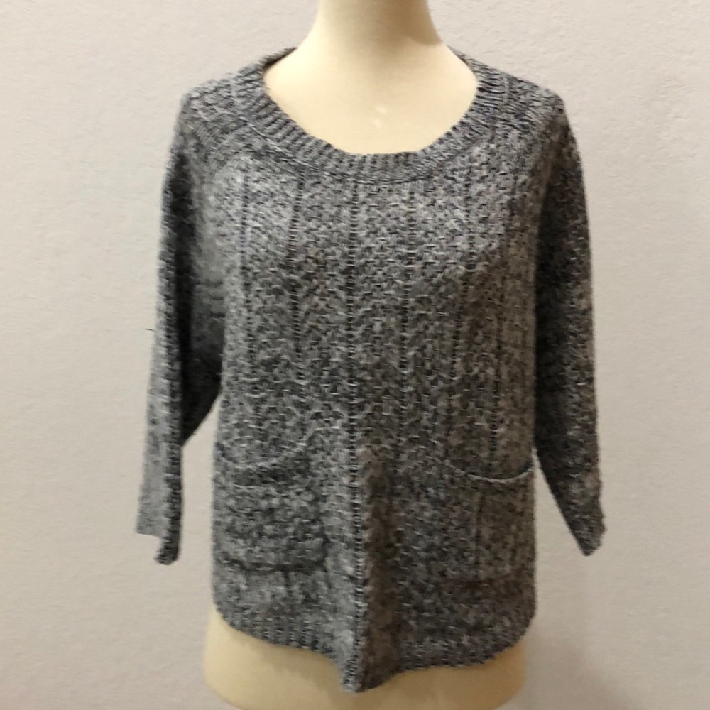 Anthropology Cropped Sweater